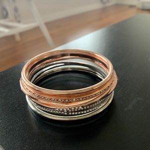 Set of 6 Bangle Bracelets